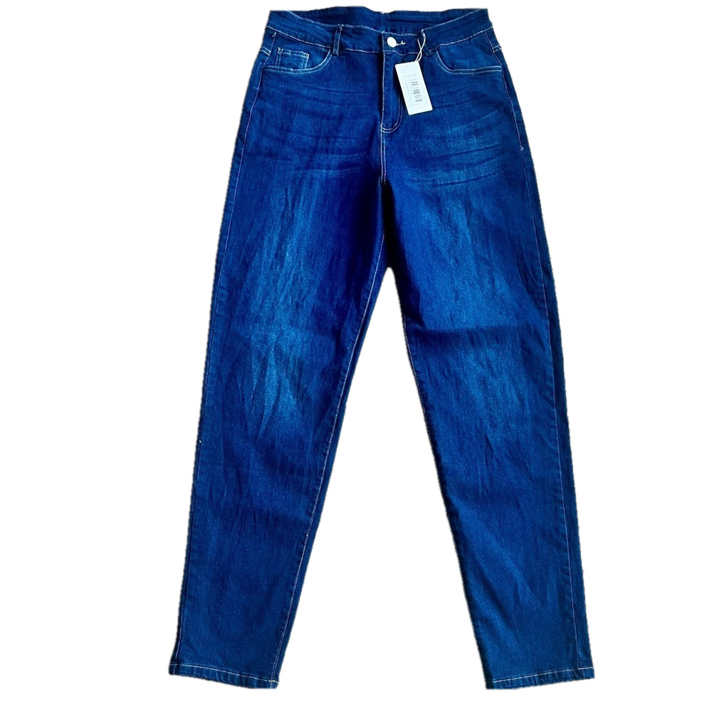 🇺🇸High Waist Mom Jeans Women’s Large Vintage Dark Wash